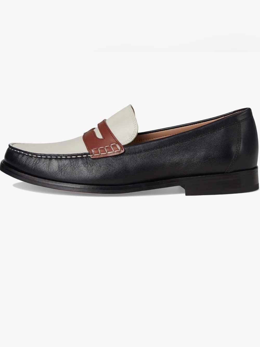 Cole Haan real leather penny loafers & Box - Picture 3 of 4